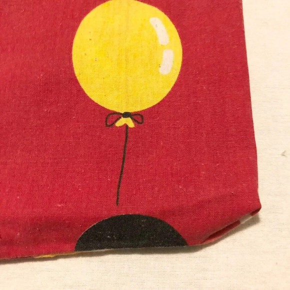 Vintage Pillow Case Mickey Mouse Winnie the Pooh Donald Duck Balloons 24.5 x 17 - Picture 8 of 16